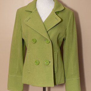 VGUC Green Pea Coat